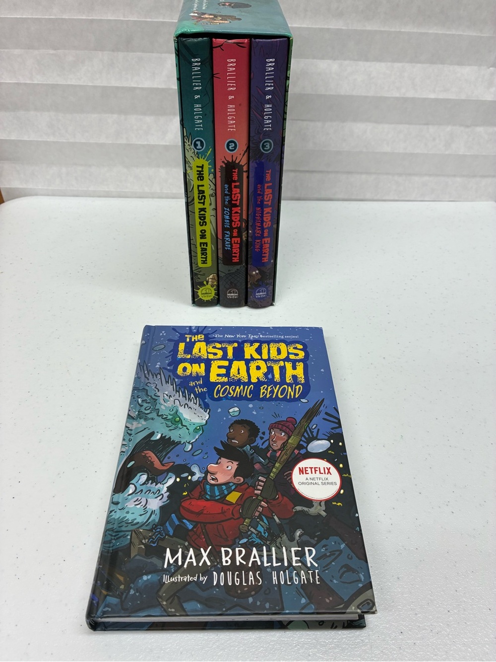 The Last kids on Earth book set #1-4 Max Brallier youth fiction